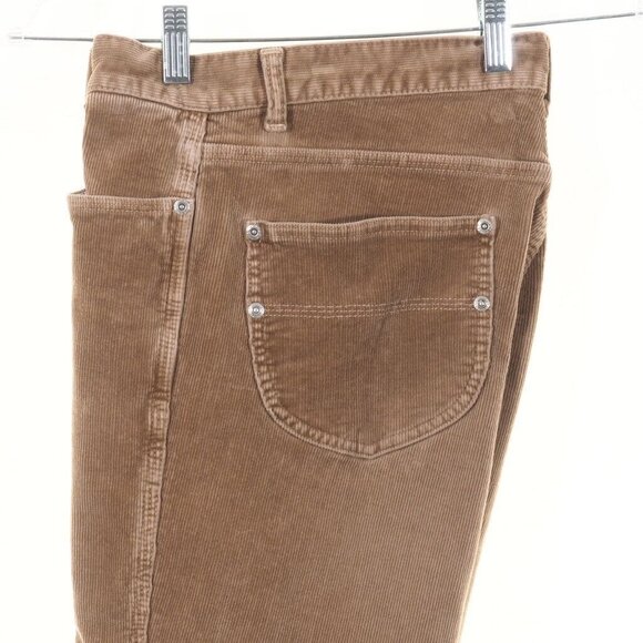 Ralph Lauren Womens Corduroy Pants Size 10 Light Tan Stretch Boot Cut 32 x 32 - Picture 5 of 12